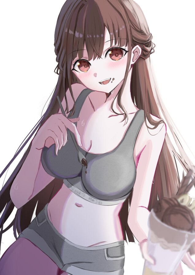 @) 쵸코 아이스크림 먹는 치요코.jpg_1.jpg