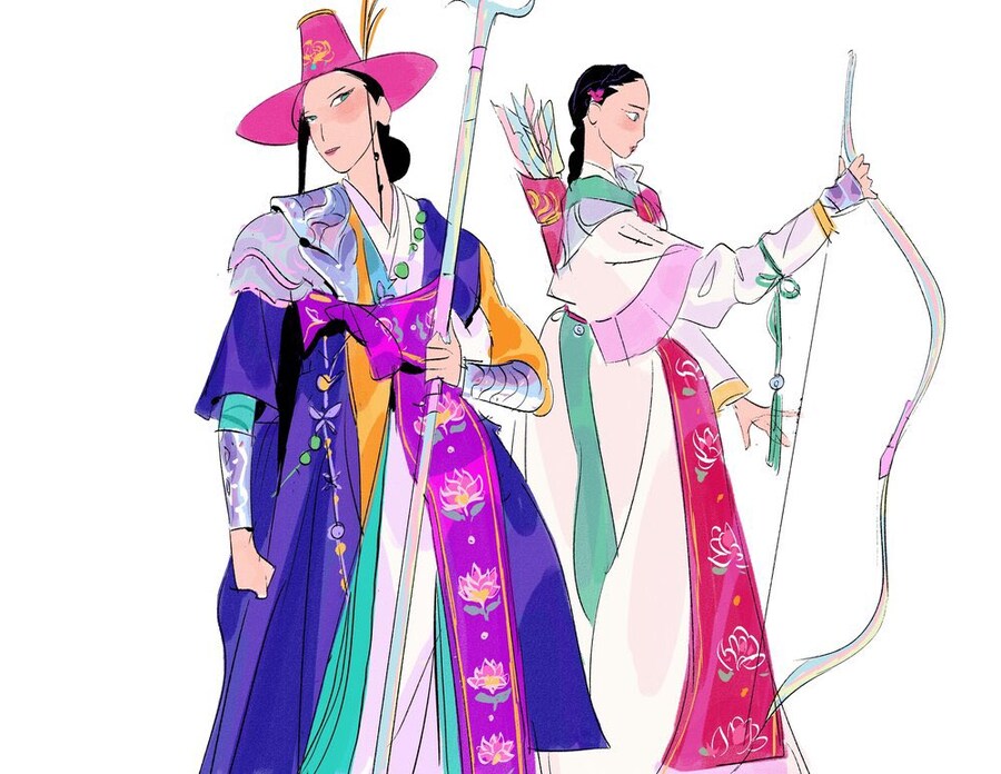 케이팝 데몬 헌터스 아트 디렉터의 선대 컨샙 아트_4.jpg