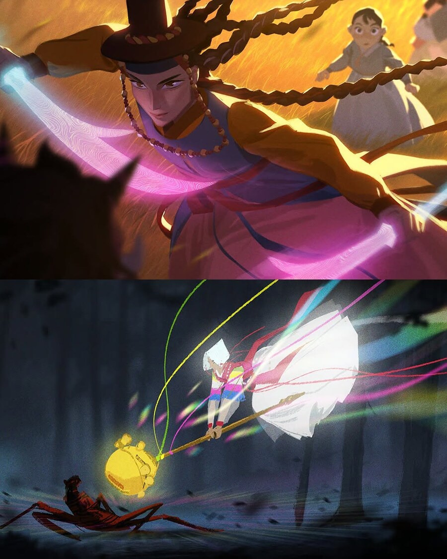 케이팝 데몬 헌터스 아트 디렉터의 선대 컨샙 아트_6.jpg