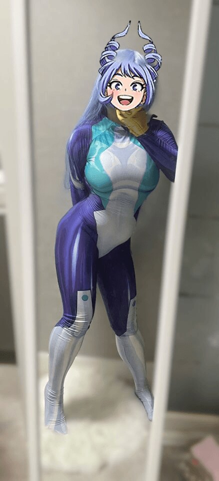 나의 히어로 아카데미아 코스프레 했었다는 여성 방송인_3.png