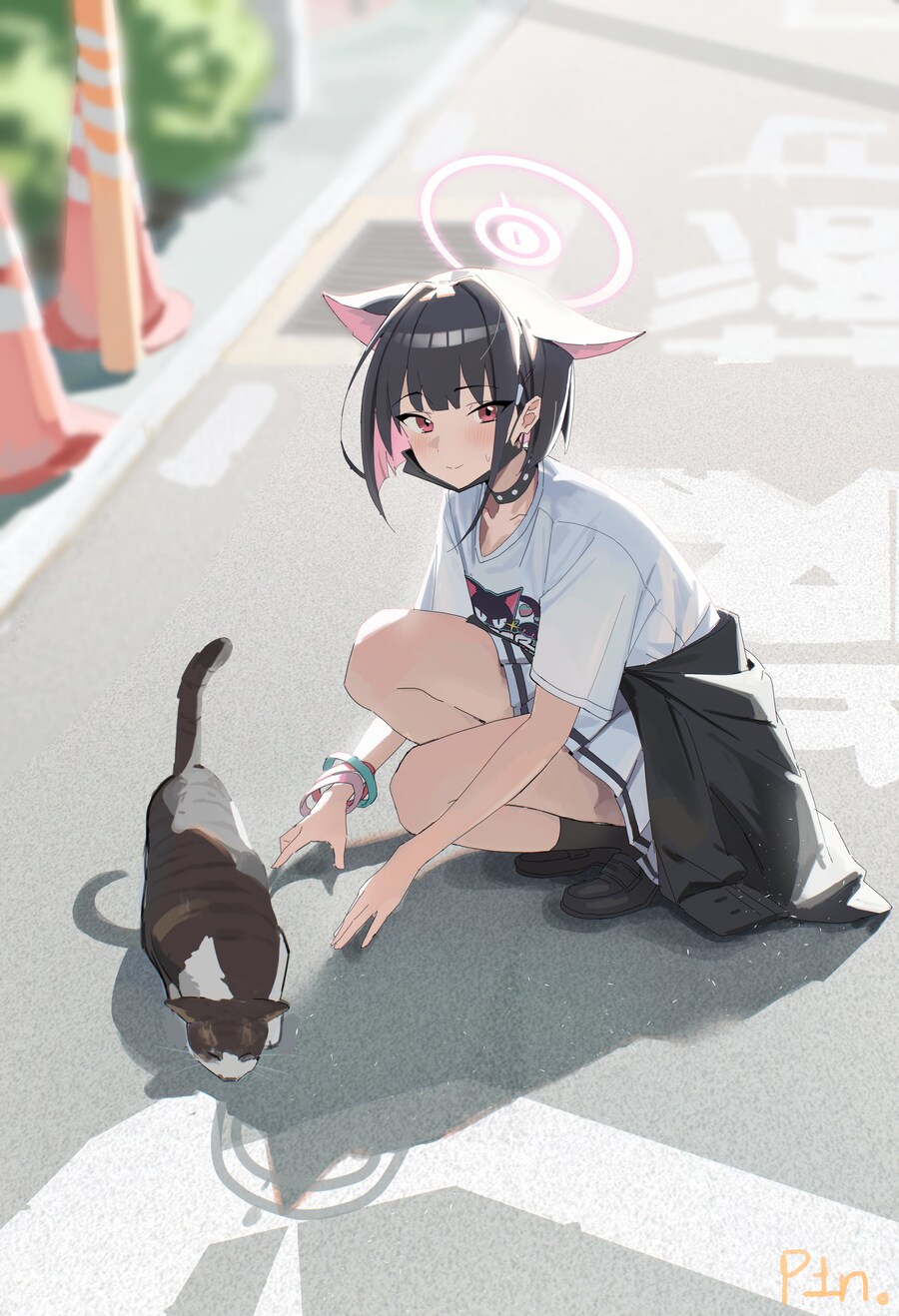 블루아카)덥고 습한 여름 뽀송 고양이_1.jpg