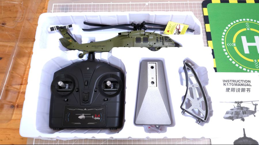 XK K170 UH-60L BLACK HAWK 무선조종 블랙호크 헬리콥터_7.jpg