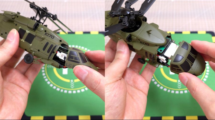 XK K170 UH-60L BLACK HAWK 무선조종 블랙호크 헬리콥터_11.jpg