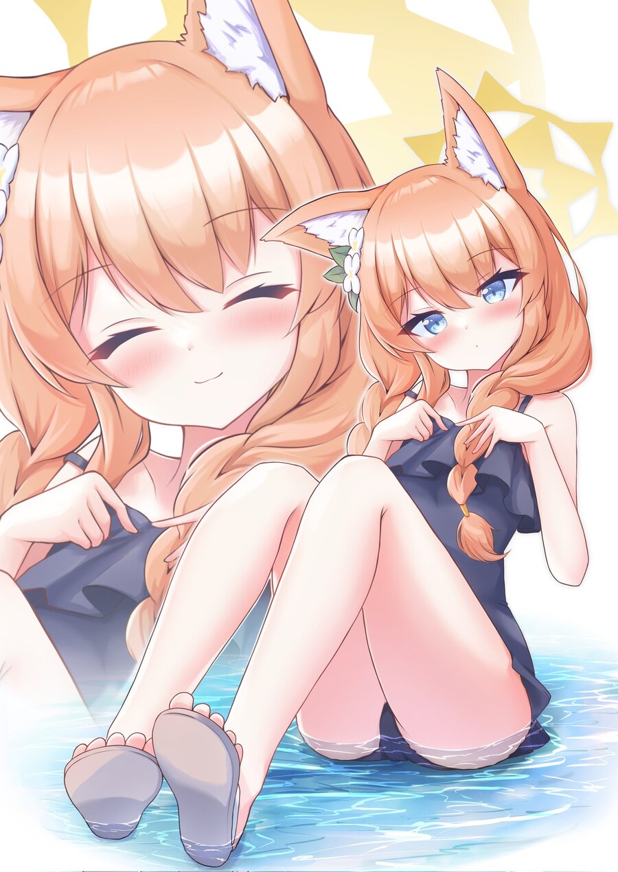 [블루아카] 수영복 입은 마리_1.jpg