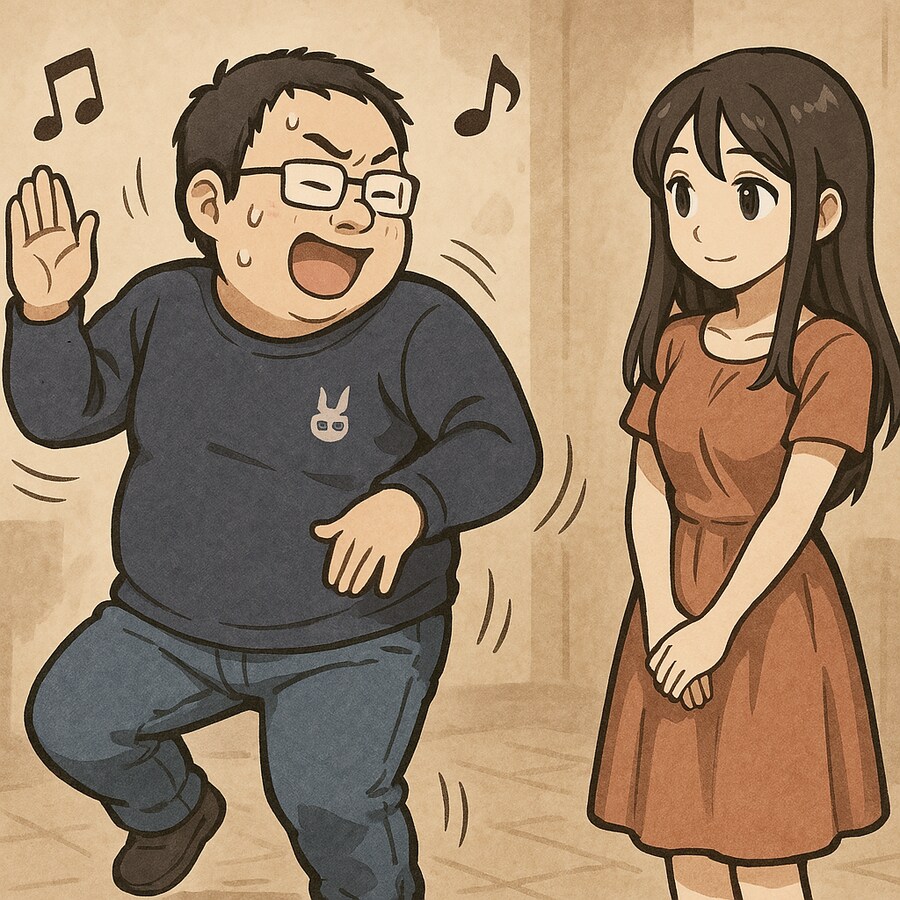 여자앞에서 춤추는 루리웹 유저 그려줘_1.png