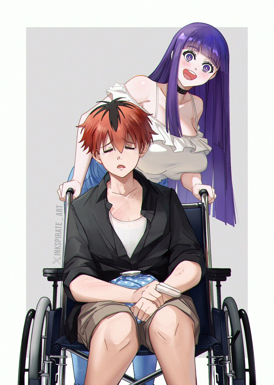 프리렌) "프리렌님! 꼬추는 무사하데요!"_1.png