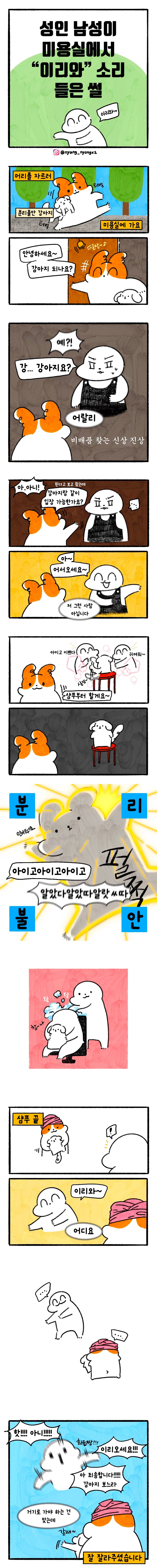 미용실에서 반말 들었던 만화.manhwa_1.jpg