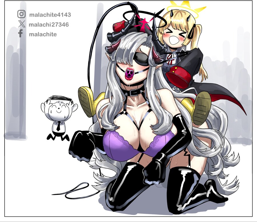 블루아카) 이부키랑 놀아주는 마코토_1.jpg