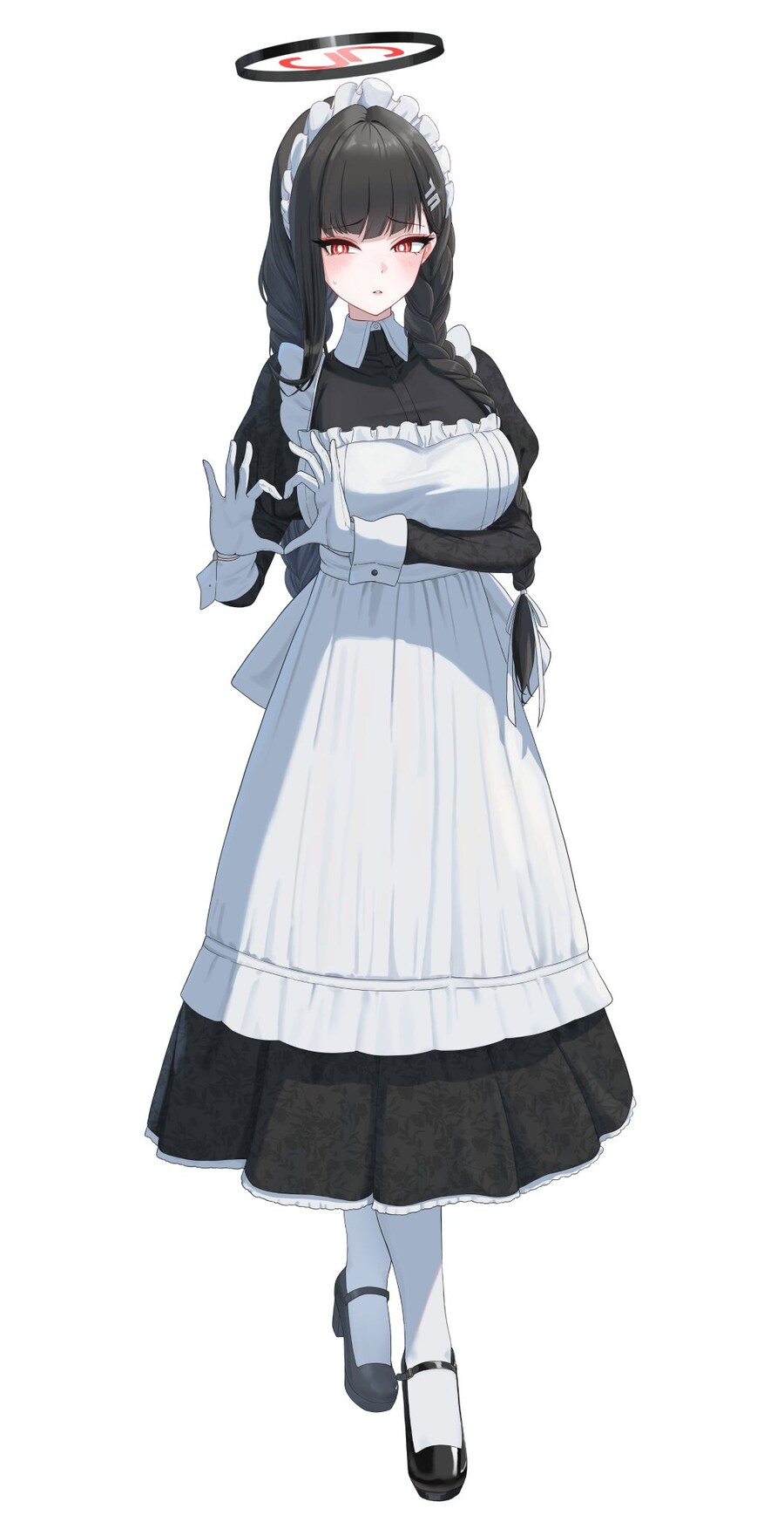 블루아카) 얘가 그 음란 메이드냐?_1.jpg
