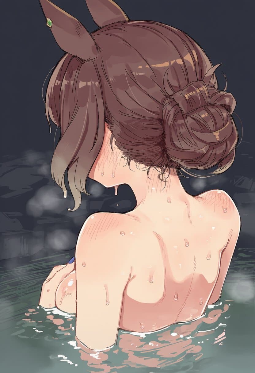 [말딸] 온천욕 중인 조던_1.jpg