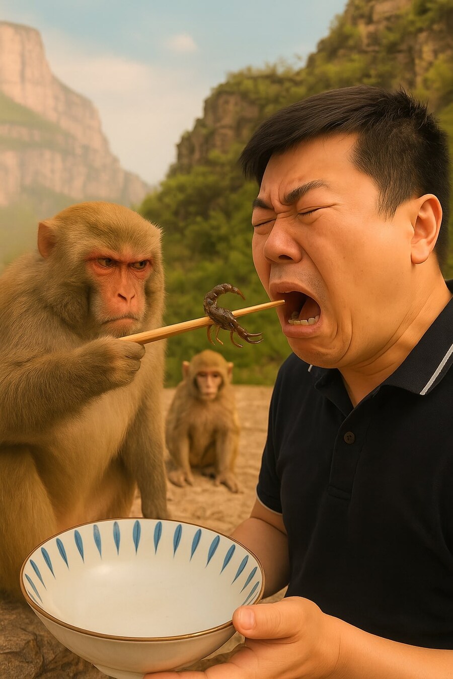원숭아 밥먹자~_1.jpg