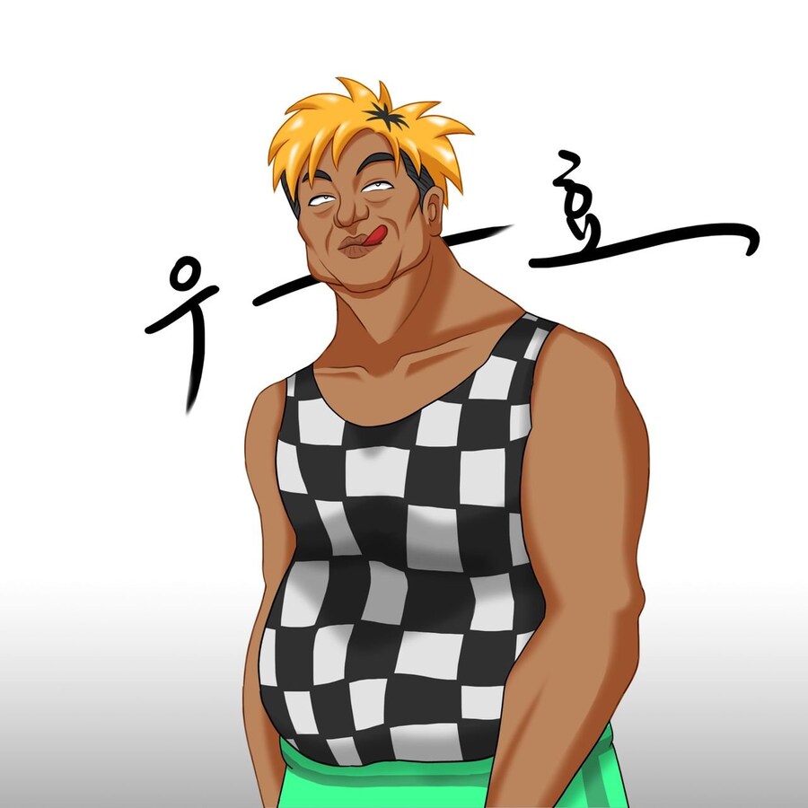궁금한게 있는데 왜 양아치는 금발에 태닝을함?_1.jpg