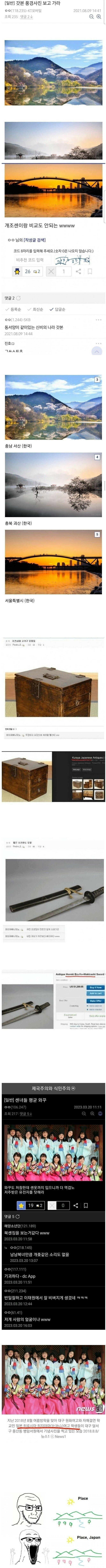 일뽕의 놀라운 지능