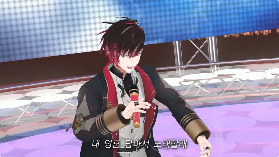 버튜버) 얘, 자기 오리지널곡 가사에 한글도 넣었네 ㅋㅋㅋ_1.png
