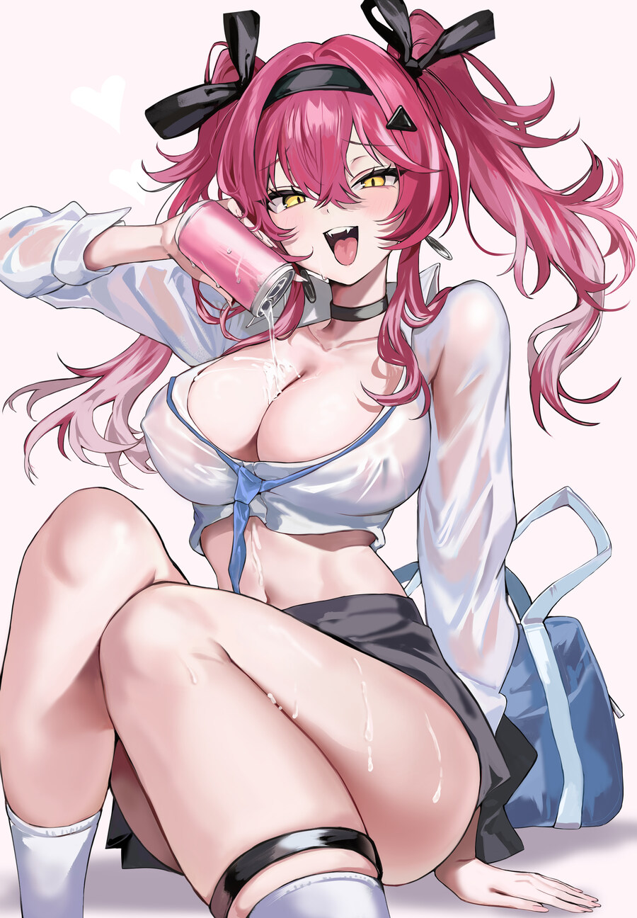 명조) 파트너! 날도 더운데 음료수 한 잔 할래?_1.jpg