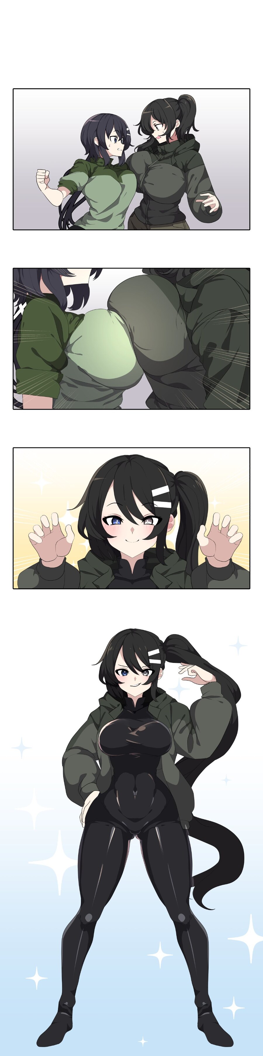 여캐 둘이 찌찌로 퓨전하는 manhwa_1.jpg