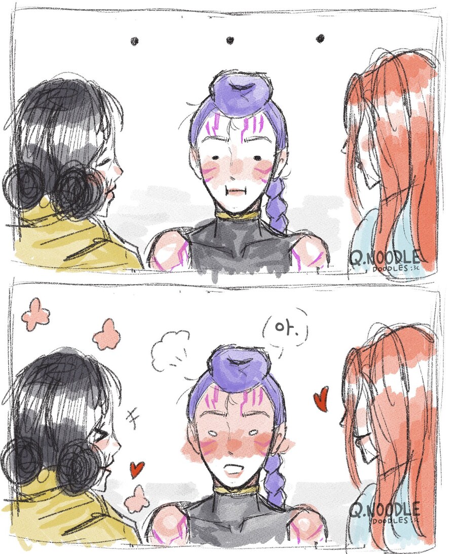 케이팝) 조이와 미라에게 장난으로 물어본 루미 + 목격자 루미_2.png