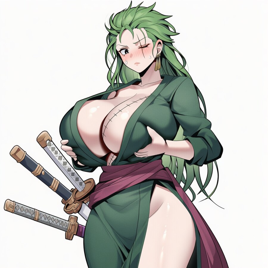 AI) 원피스 롤로노아 조로에게 TS총을 쏘아 보았다._3.png