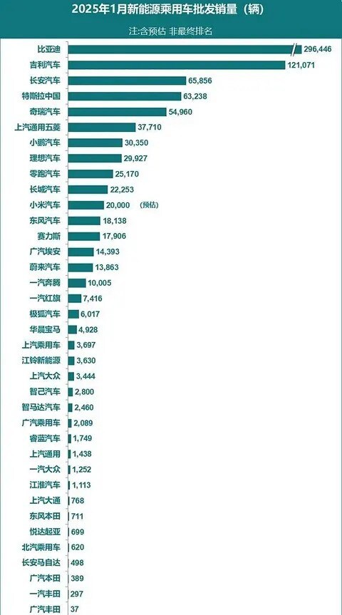 올해 1월 중국 전기차 판매순위_1.jpg