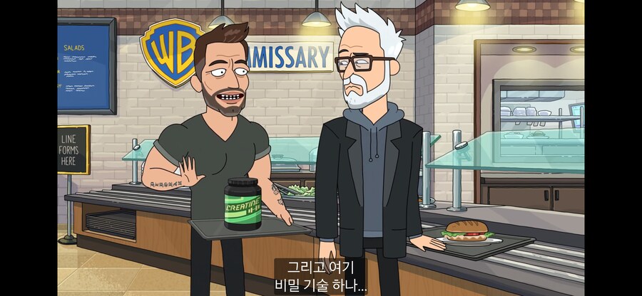 스나이더가 제임스 건한테 슈퍼맨 조언 중_3.png