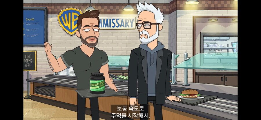 스나이더가 제임스 건한테 슈퍼맨 조언 중_4.png