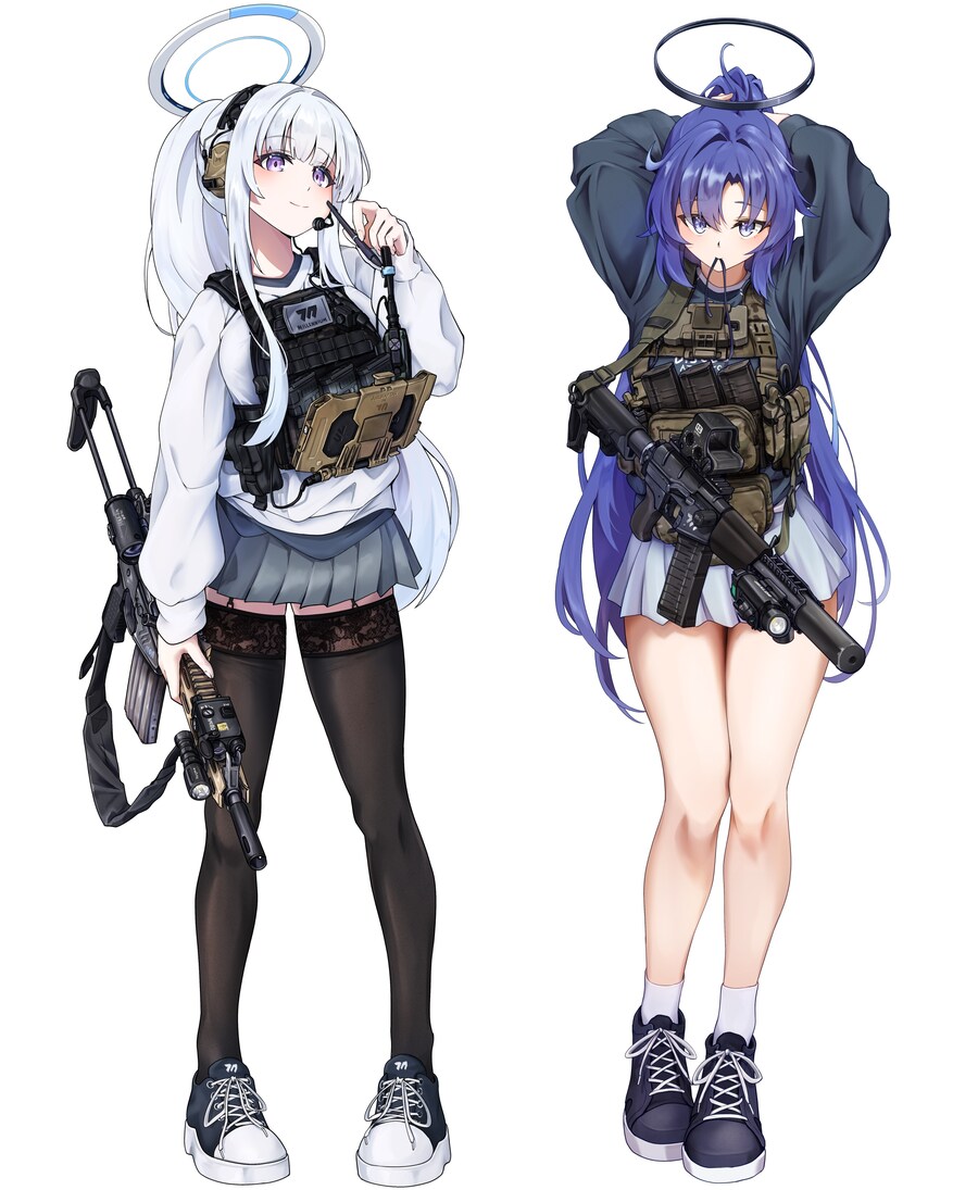 블루아카) 전술 여고생 노아와 유우카_1.png