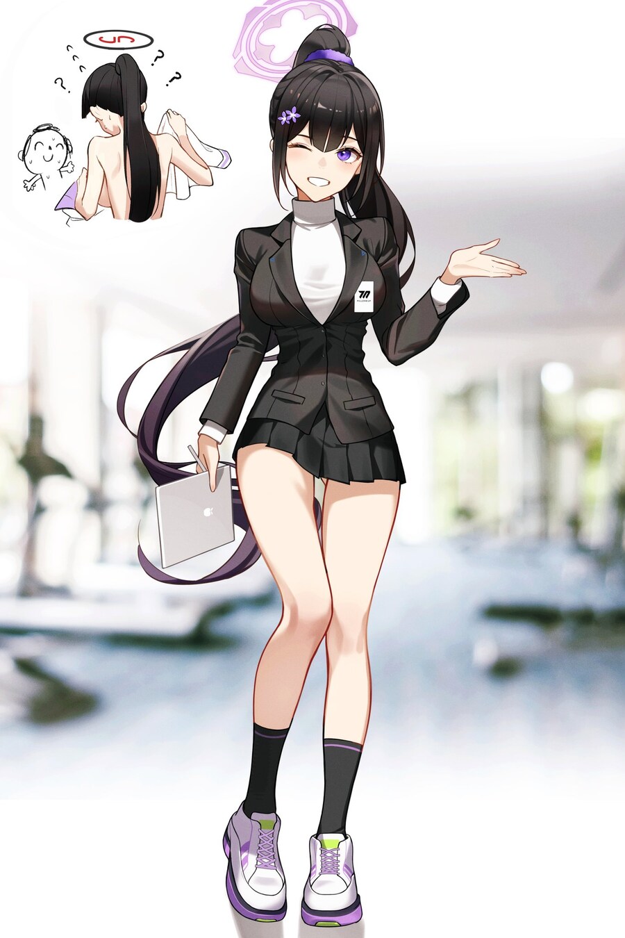 블루아카) 스미레한테 리오옷을 입혔다_1.jpg