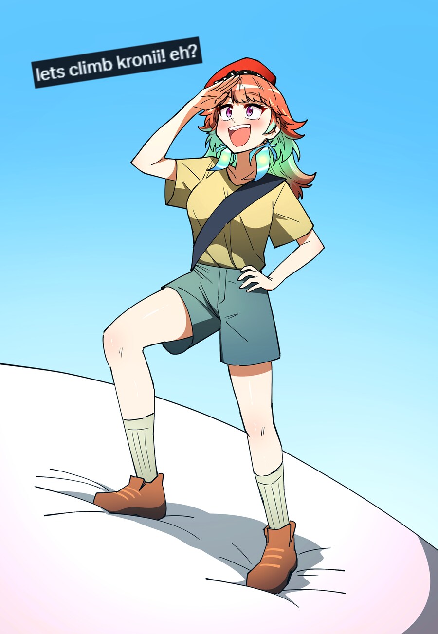버튜버) 크로니를 등산하는(?) 키아라 그려봄_1.png