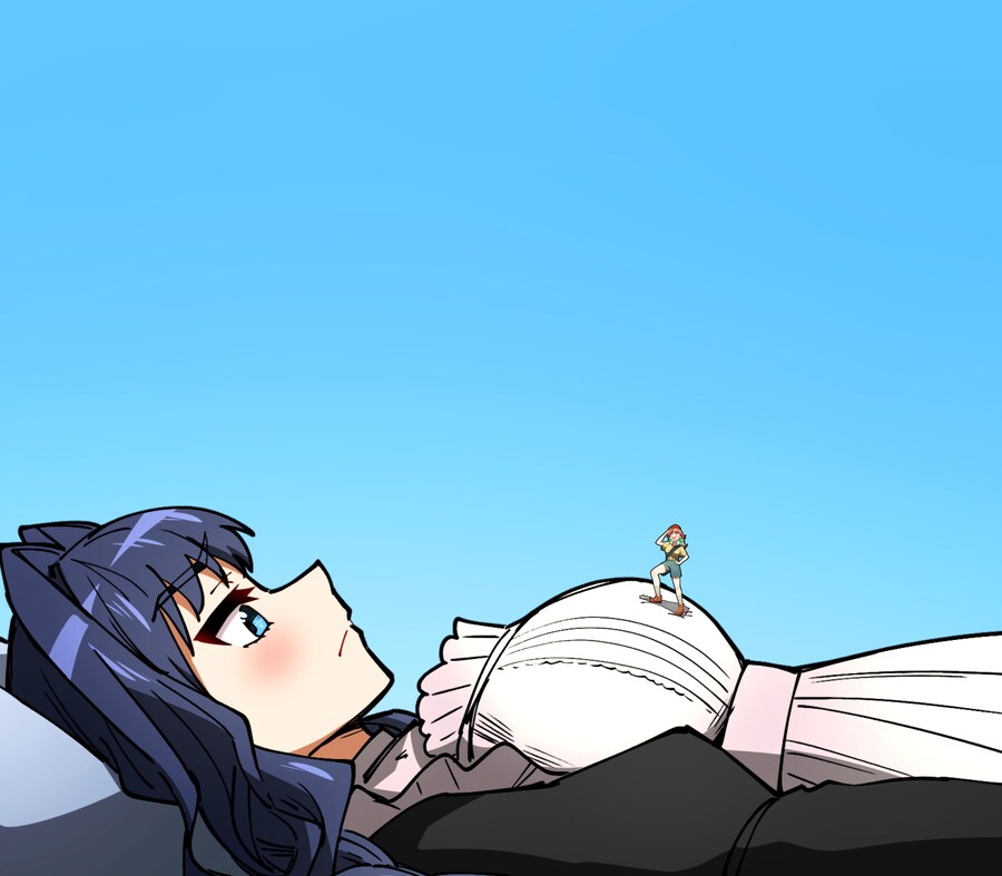 버튜버) 크로니를 등산하는(?) 키아라 그려봄_2.png
