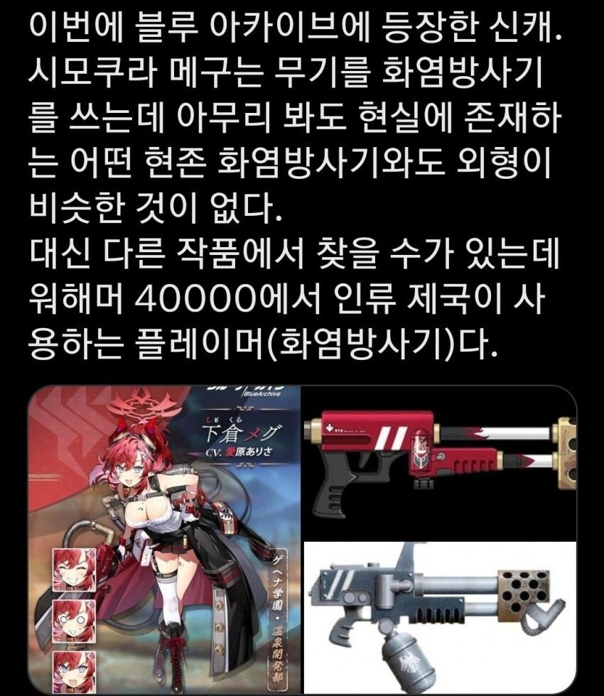 블루아카) 메구 화염방사기의 기원_1.jpg