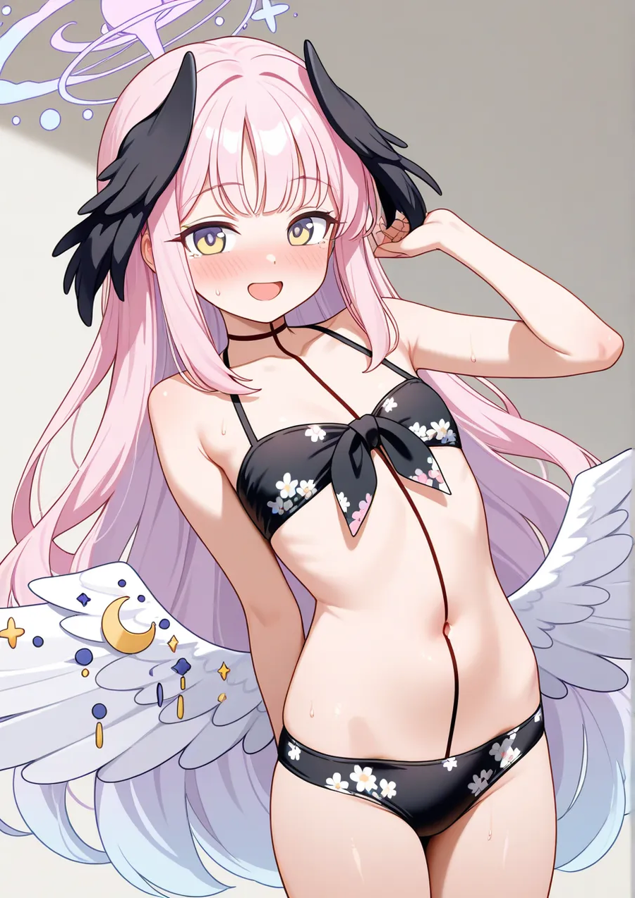 블루아카,ai) 미카면 점심먹음_1.webp