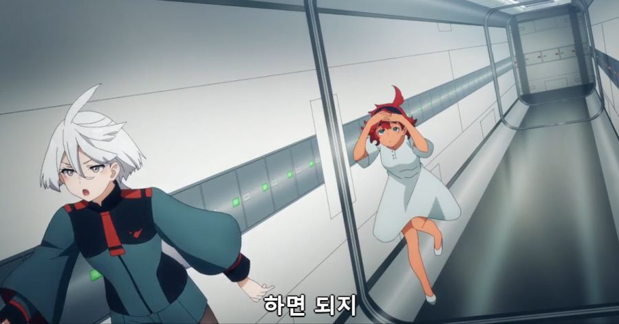[수성의마녀]서로 잡담을 하는 슬레타와 미오리네_5.png