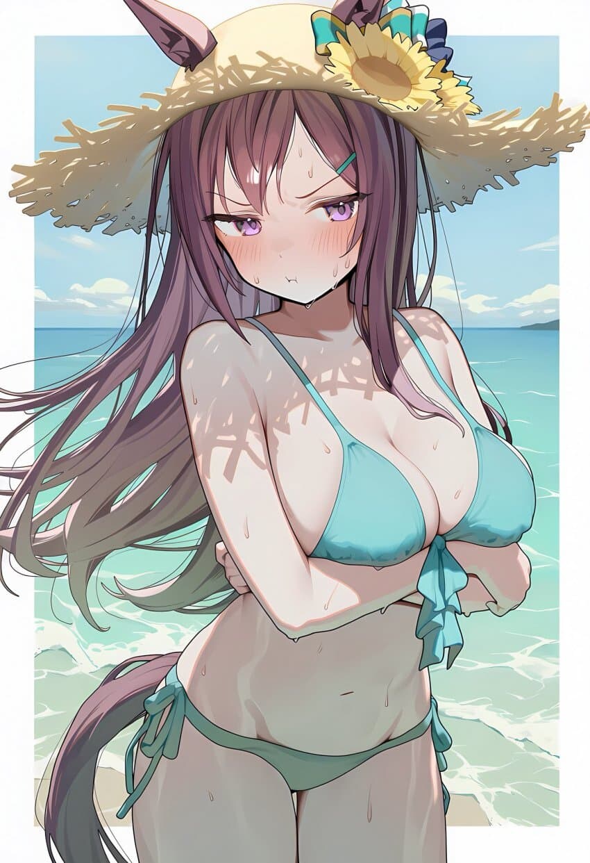 [말딸] 도보메 지로 선생님과 함께 바다에 왔습니다_1.jpg