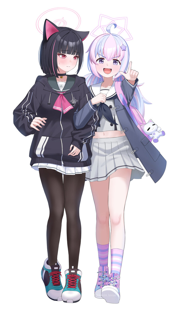 블루아카)오랜만에 북극곰 녹이는 최애 커플링 짤털_3.jpg