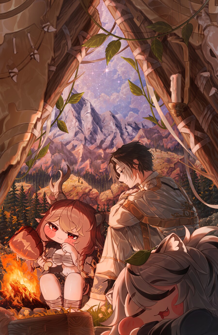 [트릭컬] 왕디와 단란한 한때?를 보내는 미남교주_1.png