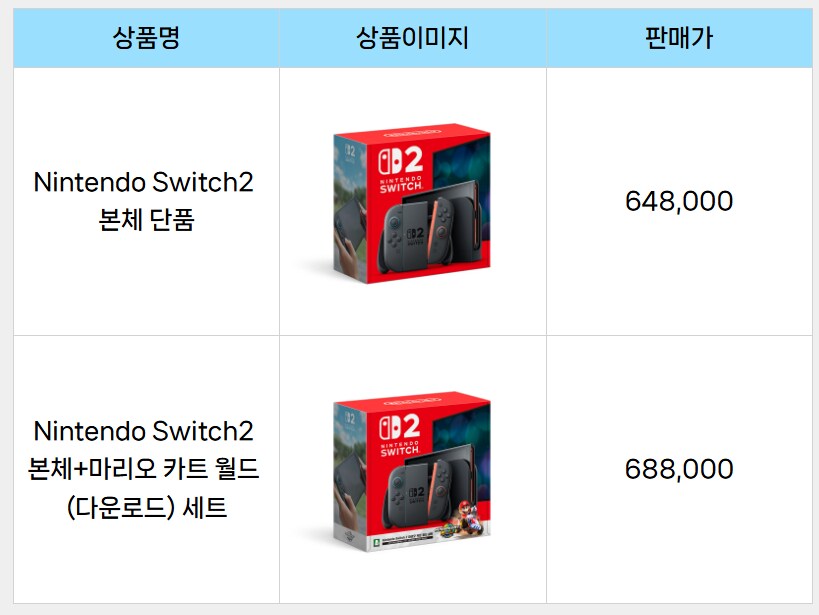 [플레이스위치] 닌텐도 스위치2 일반판매 안내_1.png