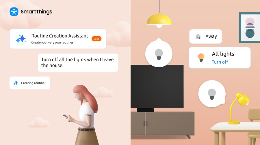SmartThings, LLM 기반 자연어 루틴 생성 어시스턴트 업데이트_1.png