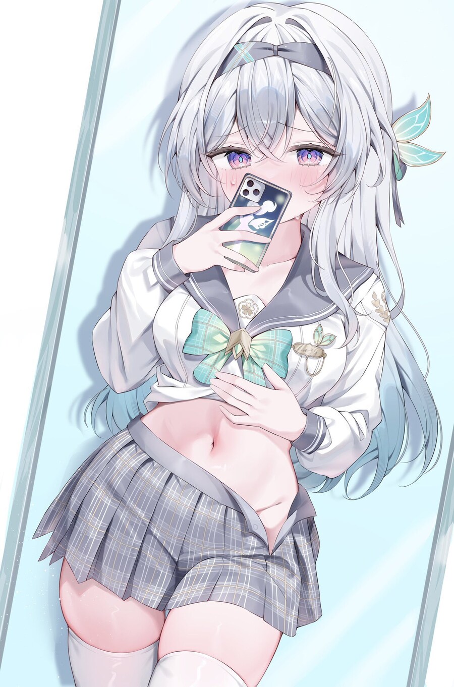 [약후,스타레일] 조금 파렴치한 셀카를 찍는 여고생 반디_1.jpg