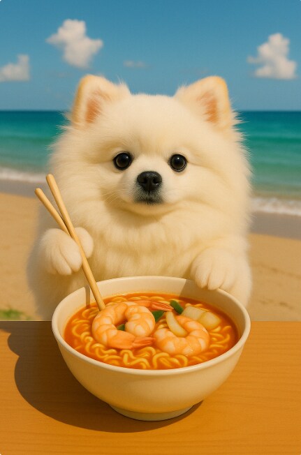 요리하는 포메라니안 ai_2.png