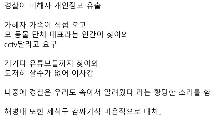 해병대원 비비탄 난사 노견 사망사건 근황_2.webp
