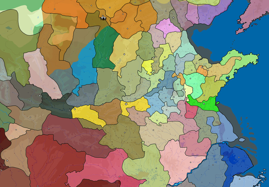 [자료] 핸드메이드 140년 당시 후한 행정구역 지도_7.jpg