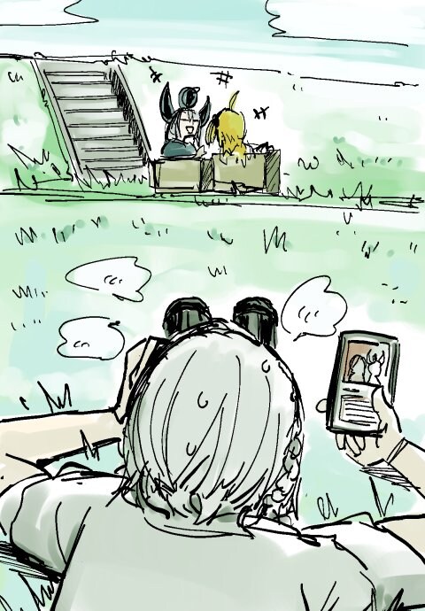 버튜버) 사이 좋은 남매를 흐뭇하게 지켜보는.._1.png