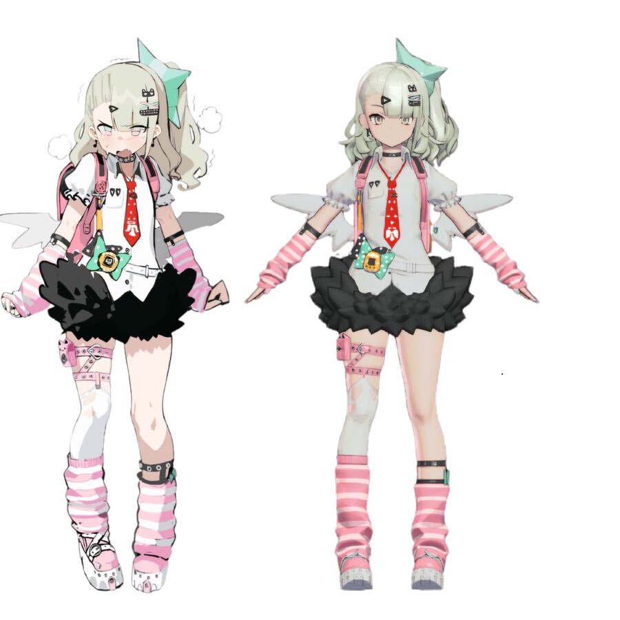 젠레스)) 버튜버 레미엘 3D 모델링 유출_5.png