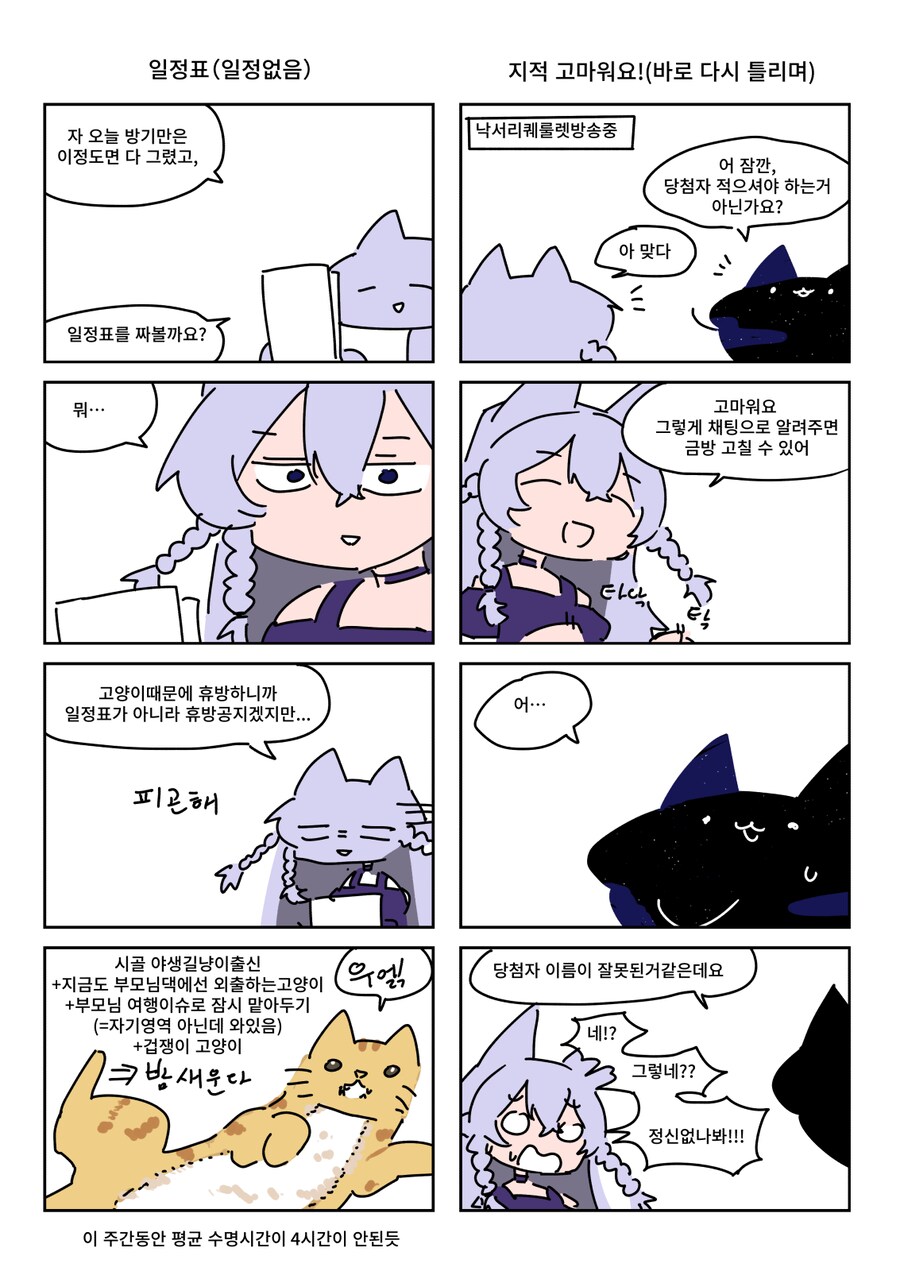 키레얀의 방송기록만화 7월 2주차_1.png