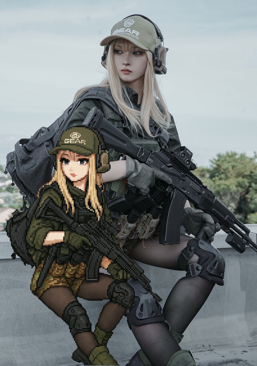 요새 코스프레 쪽에서 유행하는 도트_1.png