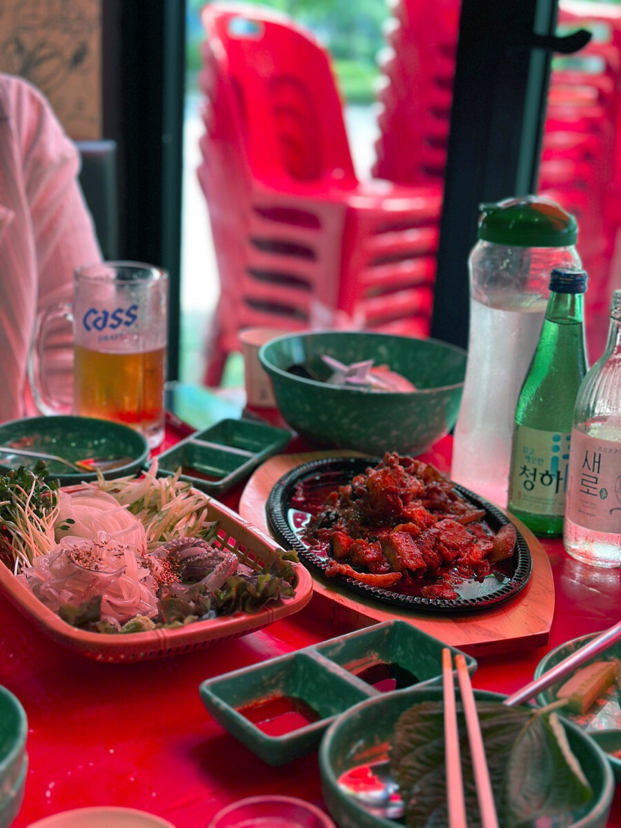 김포에서 먹는 해산물모듬과 산오징어회,그외다수 포차메뉴_3.jpg