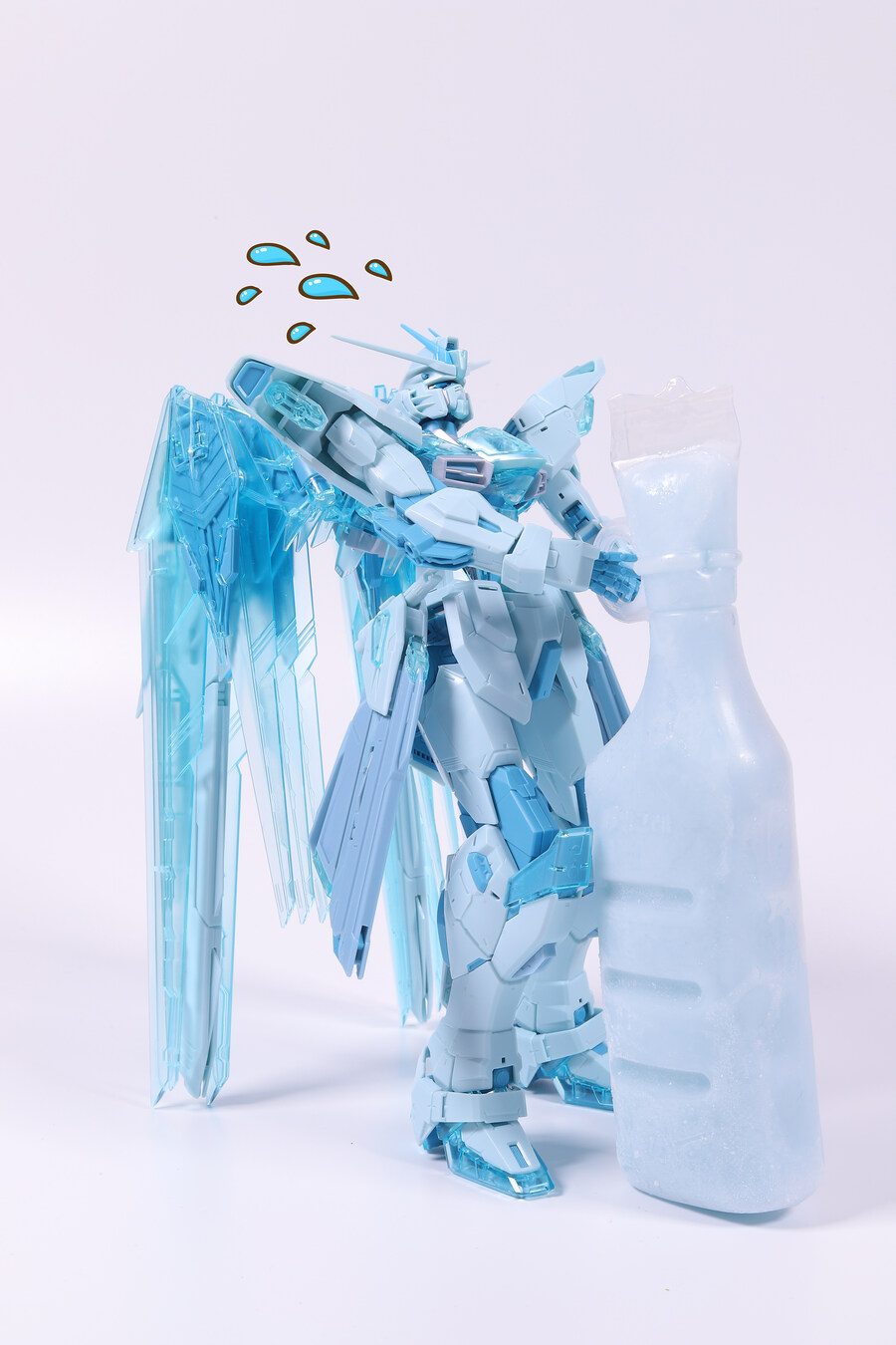 MG] 프리덤 건담 2.0 (크로스 콘트라스트 컬러 클리어 블루 Ver.)_51.jpg