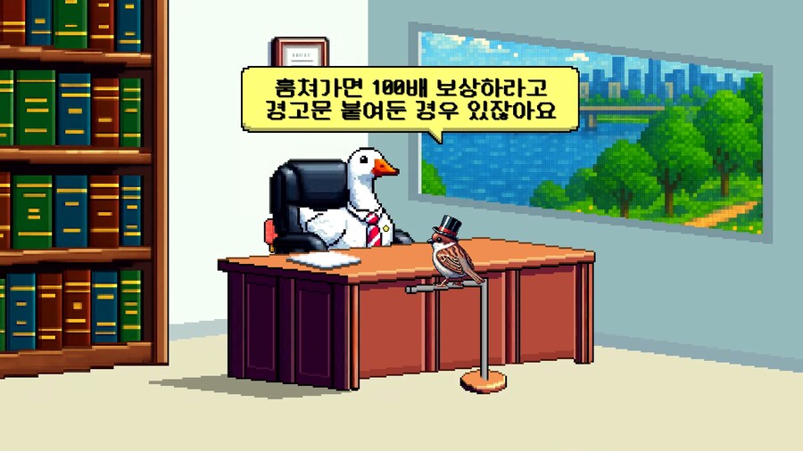 무인매장에서 훔치면 100배 배상하라는거 합법이에요?_2.png