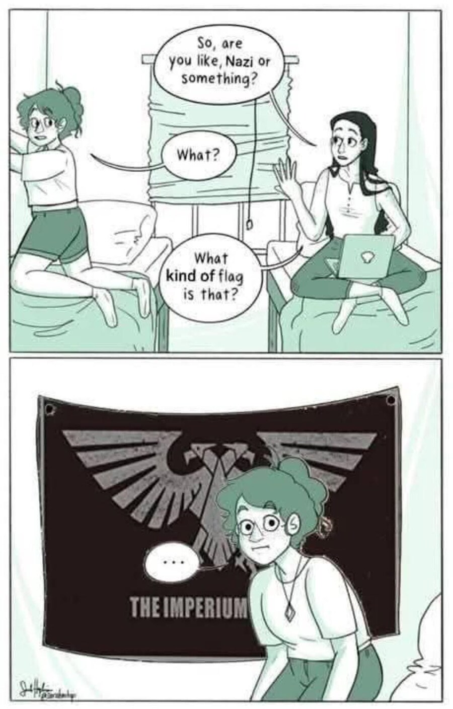 친구 방에 걸려있는 깃발_1.jpg