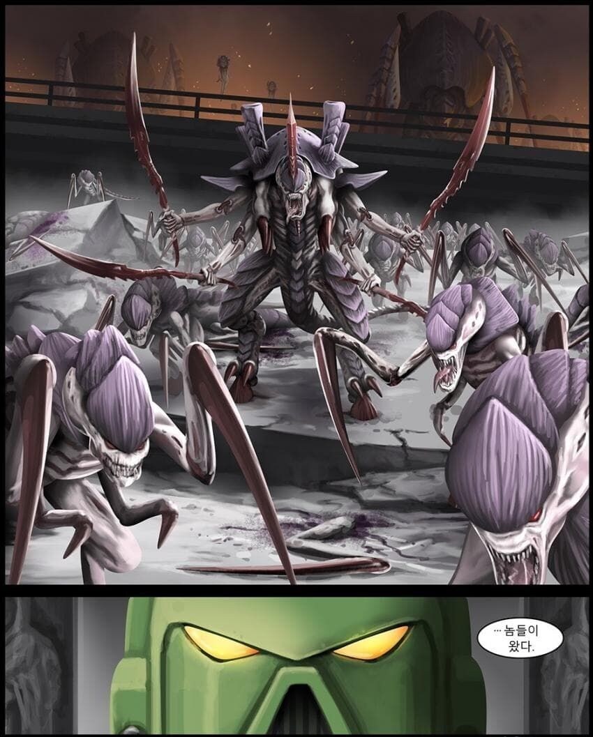 스페이스 마린이 피난민을 대피시키는 만화.comic_8.jpg